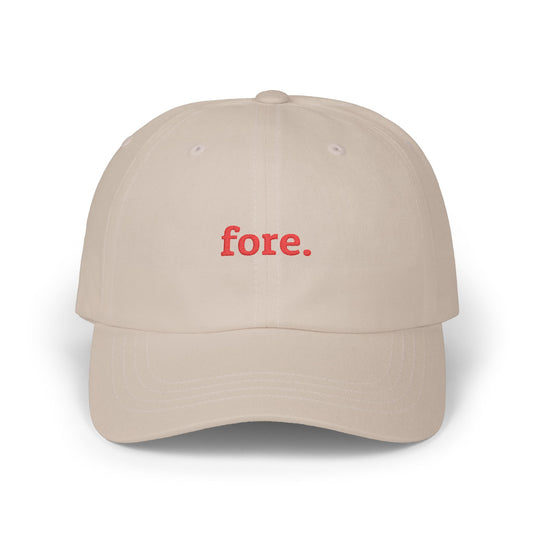 Classic Dad Cap 'fore.'