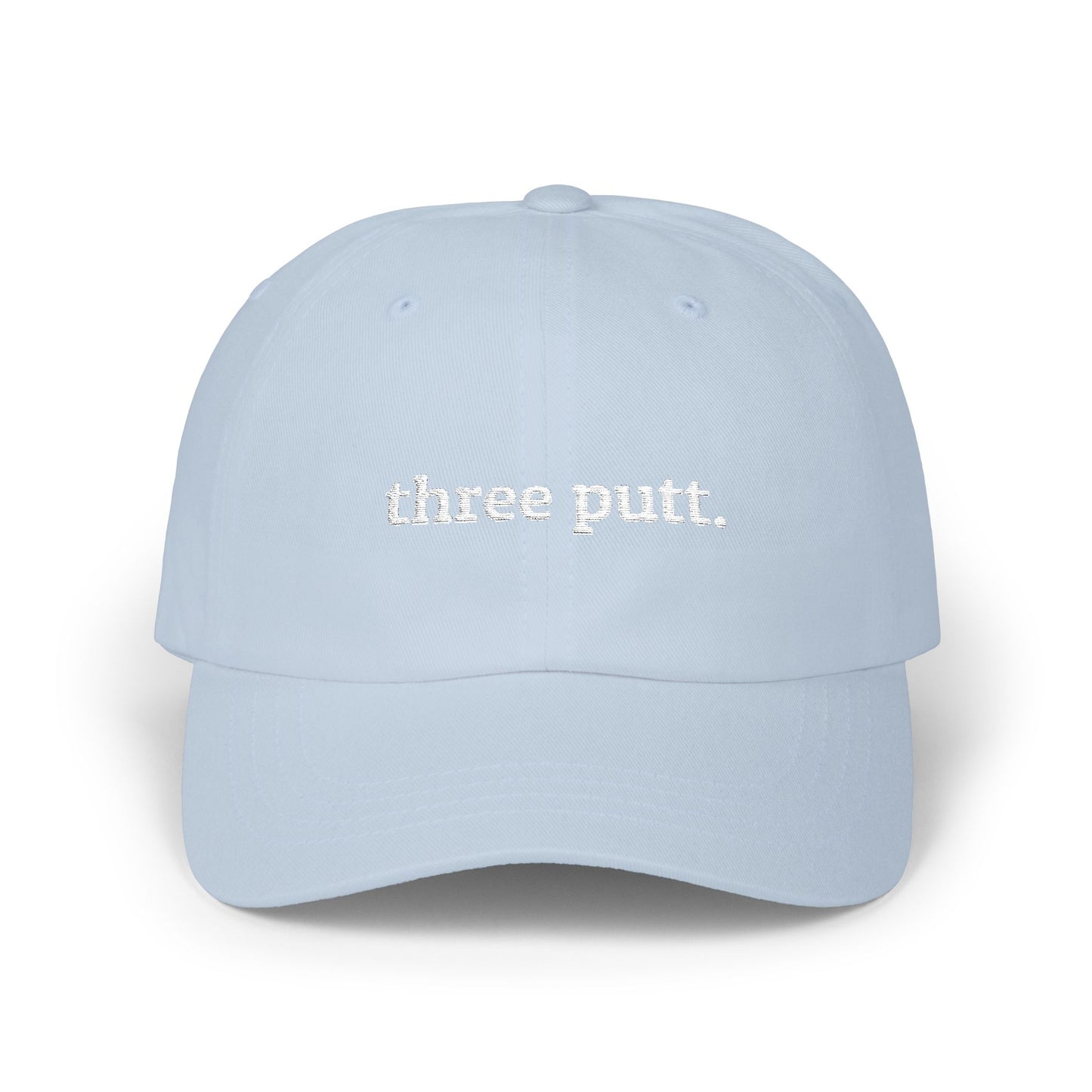Classic Dad Cap | three putt