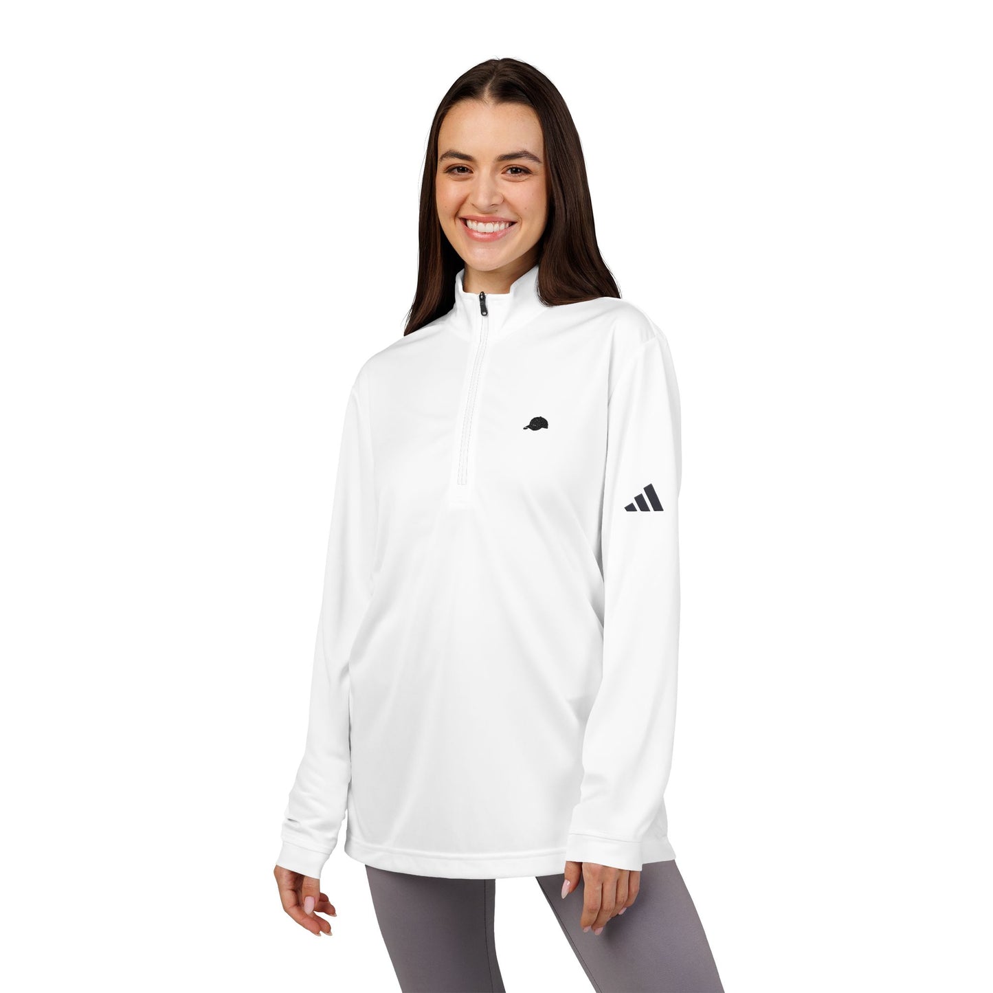 Athletic Quarter-Zip Pullover - Perfect for golf, Outdoor Adventures, Casual Style, Gift for Sports Lovers, Embroidered Apparel