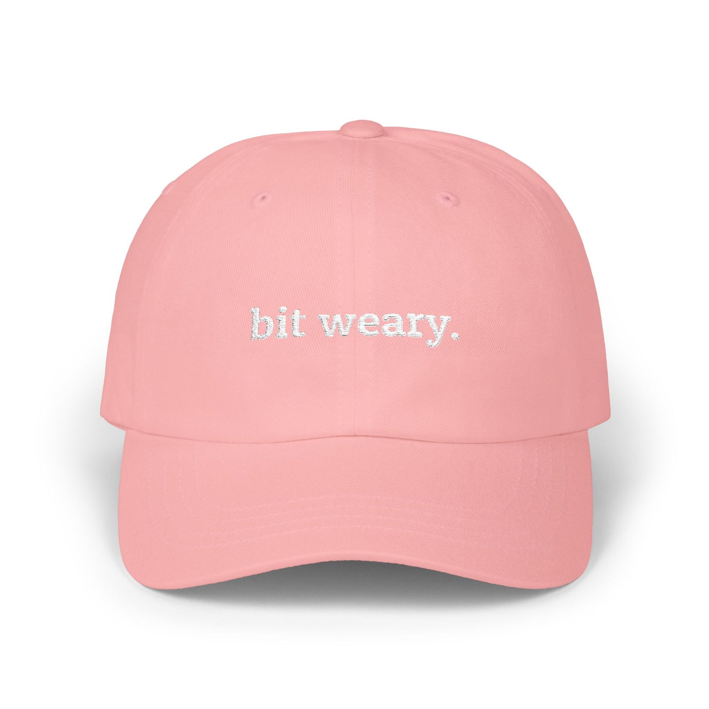 Bit Weary Classic Dad Cap,
