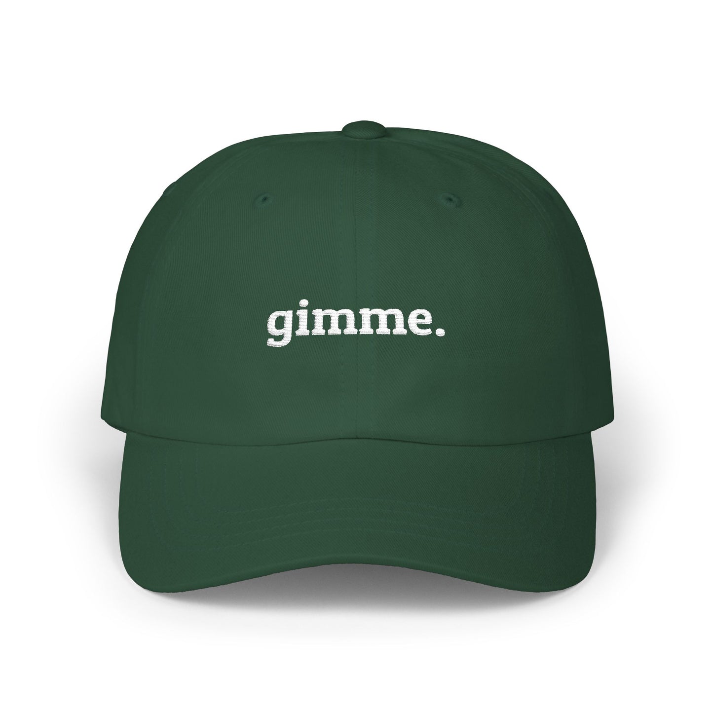 Classic Dad Cap 'gimme.'