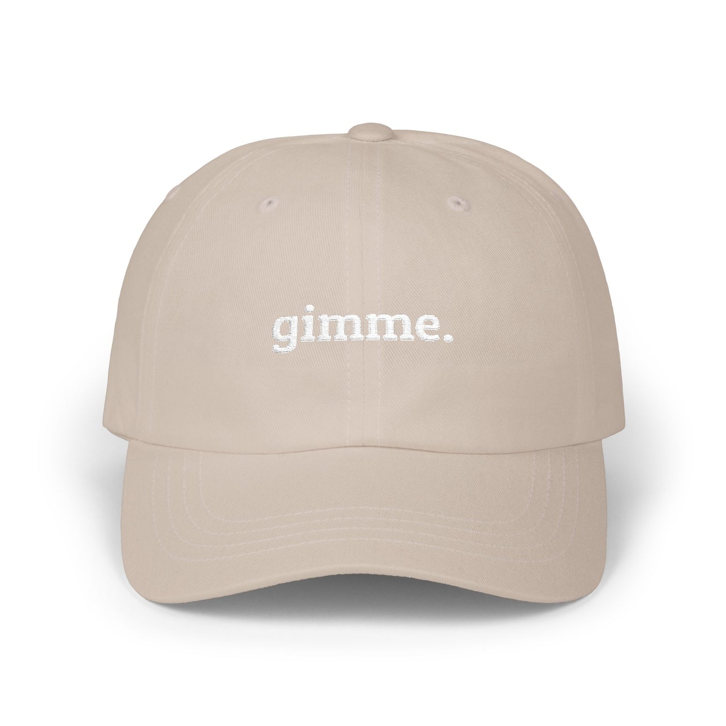 Classic Dad Cap 'gimme.'