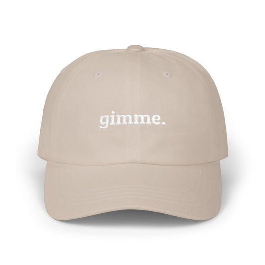 Classic Dad Cap 'gimme.'