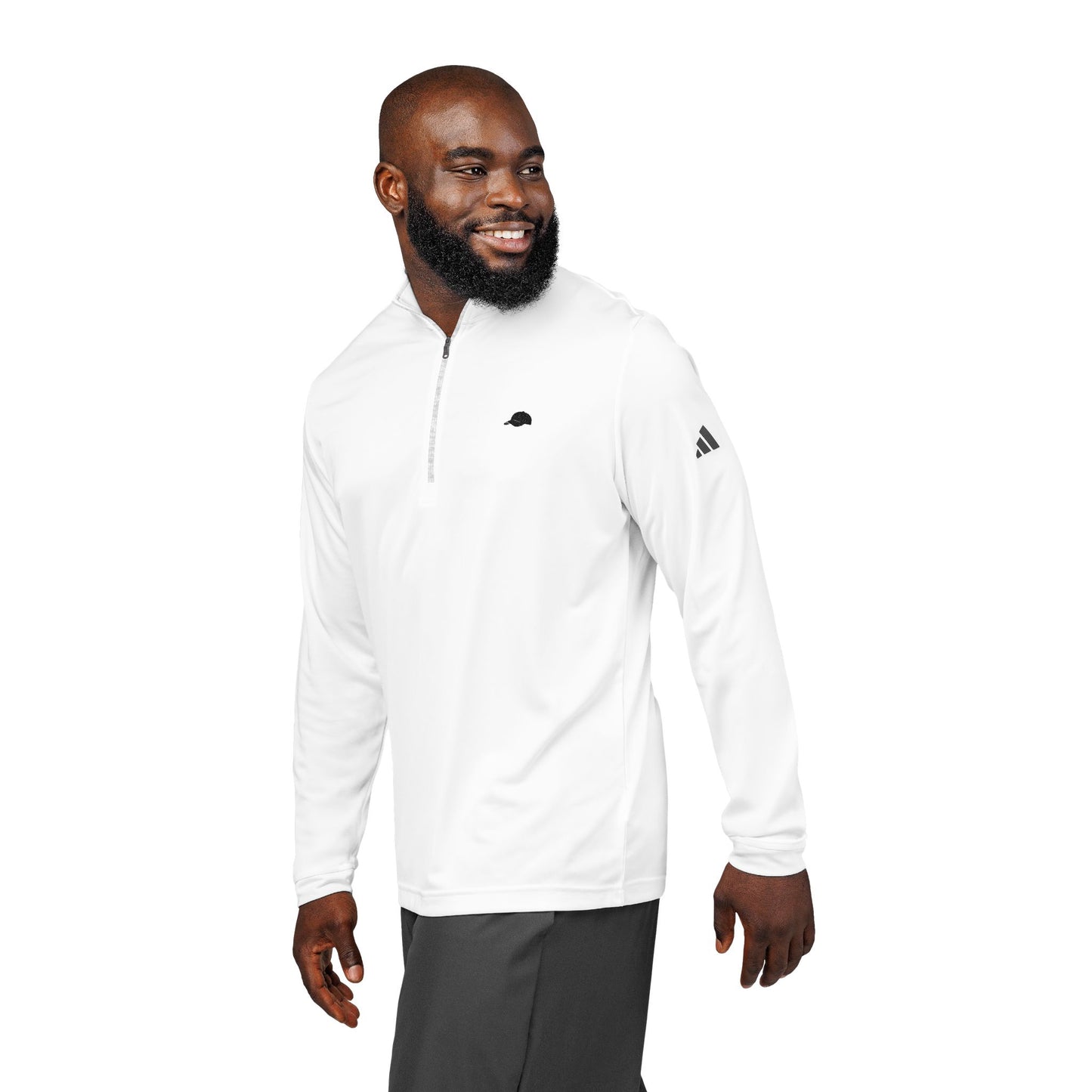 Athletic Quarter-Zip Pullover - Perfect for golf, Outdoor Adventures, Casual Style, Gift for Sports Lovers, Embroidered Apparel