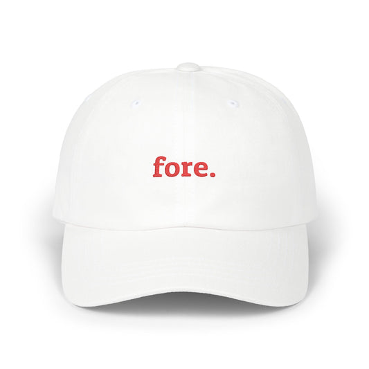 Classic Dad Cap 'fore.'