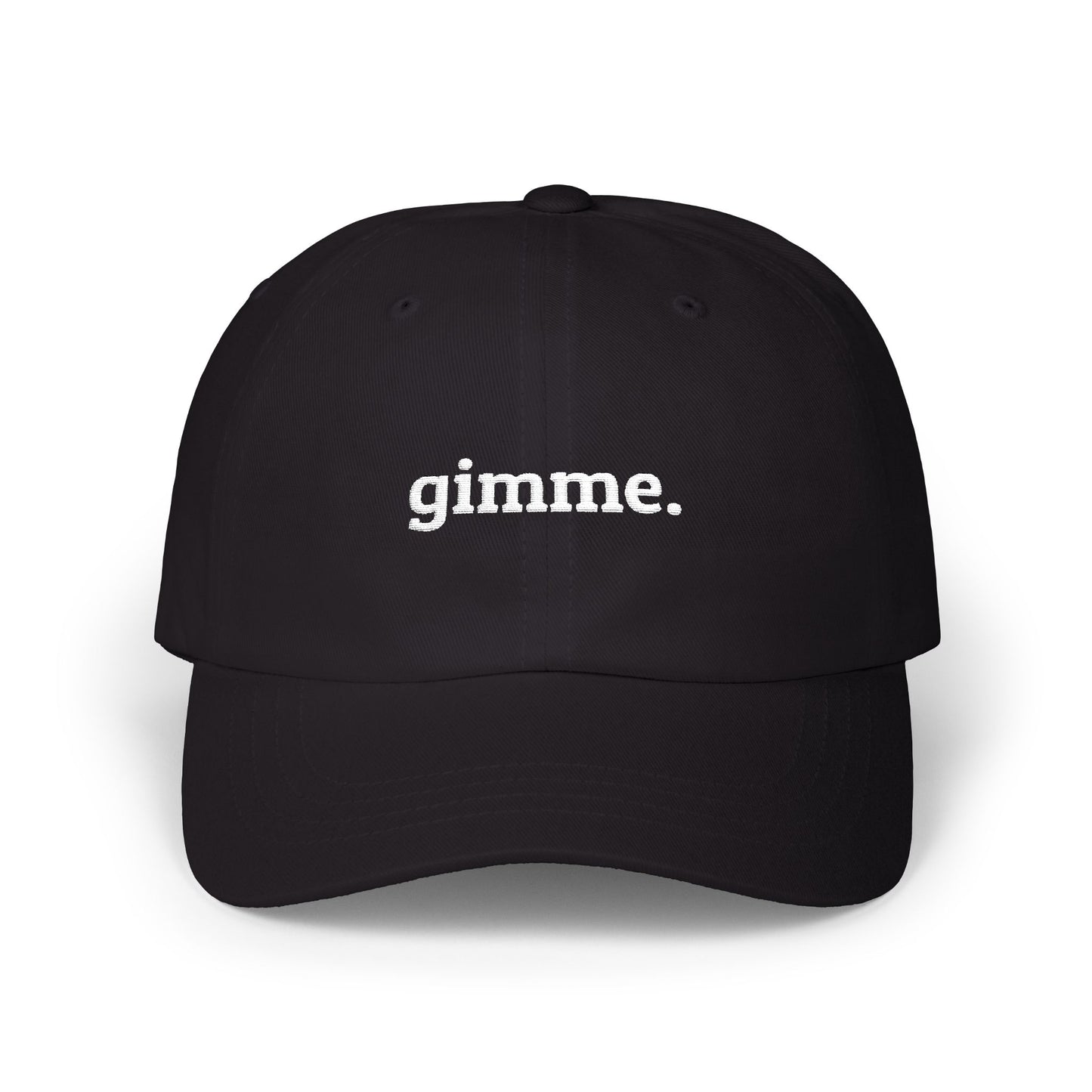 Classic Dad Cap 'gimme.'