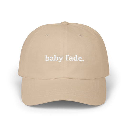 Classic Dad Cap: baby fade